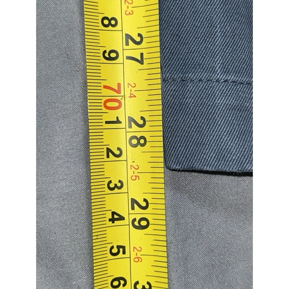 Peter Millar Pants Mens 36x29 Blue Pima Cotton Chino Casual Straight Leg